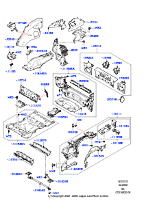 15 Bodenbleche Mitte und hinten L460 NEW RANGE ROVER 2022 > (L460)