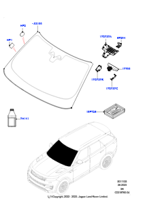 05 Windschutzscheibe/Innenspiegel L461 NEW RANGE ROVER SPORT 2023 > (L461)