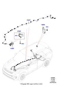 35AM Einspritzsystem - Reduktionsmittel L461 NEW RANGE ROVER SPORT 2023 > (L461),Mit Reduktionsmitteltank