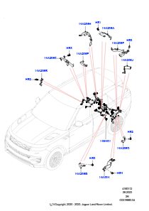 12 Elektr. Verkabelung - Fahrgestell L461 NEW RANGE ROVER SPORT 2023 > (L461)