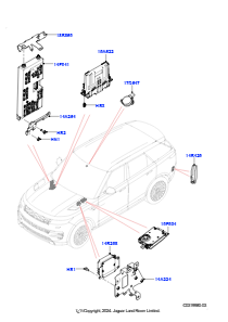 05AA Module u. Sensoren - Fahrzeug L461 NEW RANGE ROVER SPORT 2023 > (L461)