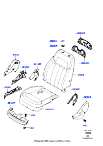 20AC Polster, Verkl. & Heiz. - Vorders. L460 NEW RANGE ROVER 2022 > (L460),SV1-Modellspezifikation