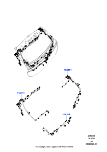 15CA Kabelstrang - Karosserie u. Heck L461 NEW RANGE ROVER SPORT 2023 > (L461)