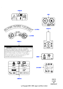 10AF Etiketten L461 NEW RANGE ROVER SPORT 2023 > (L461)