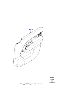 40 Verkleidungen - Tür vorn L461 NEW RANGE ROVER SPORT 2023 > (L461)