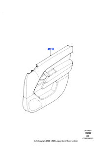 40 Verkleidungen - Tür vorn L461 NEW RANGE ROVER SPORT 2023 > (L461)