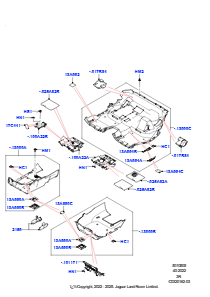 05AA Bodenbelag L461 NEW RANGE ROVER SPORT 2023 > (L461)