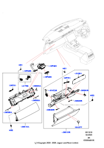 15 Handschuhkasten L461 NEW RANGE ROVER SPORT 2023 > (L461)