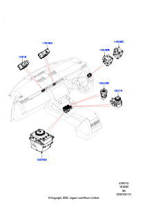 10AE Schalter L461 NEW RANGE ROVER SPORT 2023 > (L461)