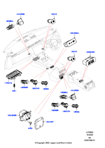 05 Anbauteile Instrumententafel L461 NEW RANGE ROVER SPORT 2023 > (L461)