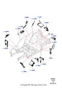 20 Isolatoren - Karosserie L461 NEW RANGE ROVER SPORT 2023 > (L461)