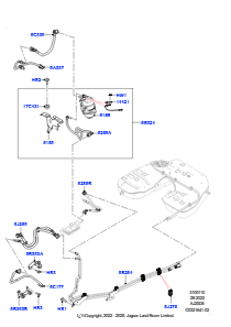 10AH Kraftstoffleitungen L663 NEW DEFENDER 2020 > (L663),3,0 l AJ20D6 Diesel High