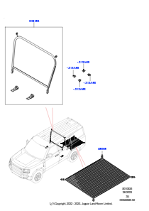 35AK Laderaumverkleidung L663 NEW DEFENDER 2020 > (L663),Langer Radstand