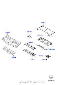 25AD Dachblech L663 NEW DEFENDER 2020 > (L663),Dachverst.-Pano. elek.Bet. / Öffnen