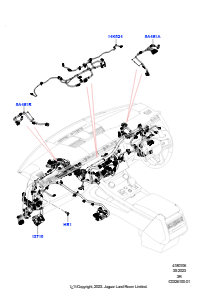 06AB Armaturenkabelbaum L461 NEW RANGE ROVER SPORT 2023 > (L461)