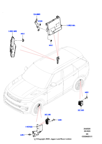 20AB Elektronische Dämpferregelung L461 NEW RANGE ROVER SPORT 2023 > (L461),Dynamische Luftfederung mit Kinetic