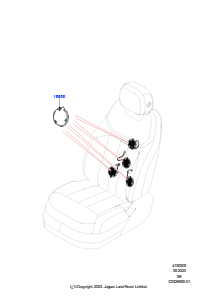 05BA Lautsprecher L461 NEW RANGE ROVER SPORT 2023 > (L461),Haptischer Sitz vorn