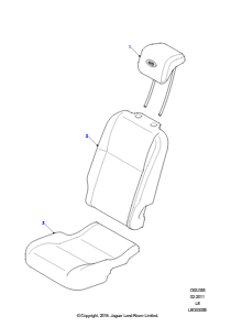 Bezüge - Rücksitz