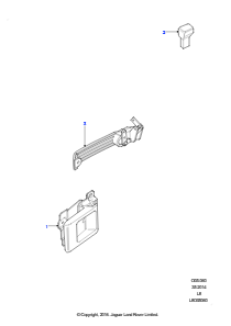 Vordertür Schlossmechanismus