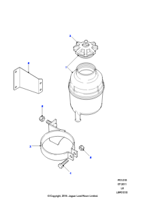 Servolenkung Behölter, Plastik With Power Steering(Fixed Ratio)