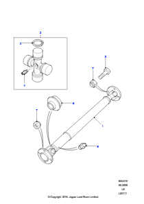 Gelenkwelle Hinten