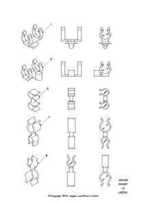 Trägerclips und Drehclips