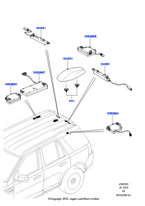 05A Antenne L359 FREELANDER 2 2006 - 2014 (L359)