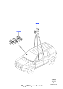 10C Schalter L359 FREELANDER 2 2006 - 2014 (L359)