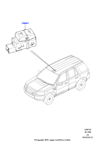 10F Schalter L359 FREELANDER 2 2006 - 2014 (L359)