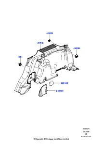 25B Seitenverkleidung L359 FREELANDER 2 2006 - 2014 (L359)