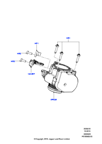 15 Drosselklappengehäuse L550 DISCOVERY SPORT 2015 > (L550),2,2L DOHC EFI TC DW12