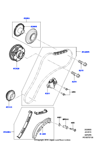 05A Stirnradtrieb L359 FREELANDER 2 2006 - 2014 (L359),3.2L DOHC MPI Benziner I6