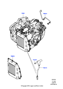 05 Autom.getr. & Geschw.messerantrieb L538 RANGE ROVER EVOQUE 2012 - 2018 (L538),6-Gang-Automatikgetriebe AWF21 AWD