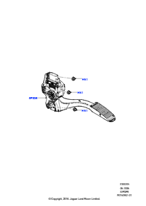 05 Betätigung Vergaser/Einspritzpumpe L359 FREELANDER 2 2006 - 2014 (L359),3.2L DOHC MPI Benziner I6