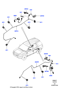 17 Bremsleitungen hinten L359 FREELANDER 2 2006 - 2014 (L359)