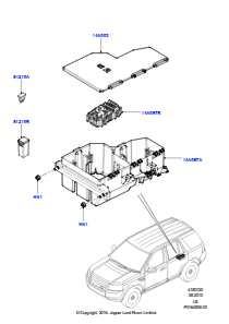 20C Sicherungen, Halter & Überlastsch. L359 FREELANDER 2 2006 - 2014 (L359)