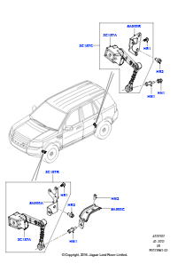 07 Automat. Leuchtweitenregulierung L359 FREELANDER 2 2006 - 2014 (L359),HID-Scheinwerfer