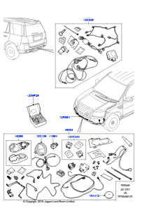 45 Zubehör - Elektrik L359 FREELANDER 2 2006 - 2014 (L359)