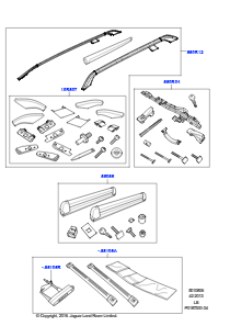 06A Montagesätze – Dachgepäckträger L359 FREELANDER 2 2006 - 2014 (L359)