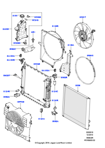 15A Kühler/Ausgleichbehälter L322 RANGE ROVER 2010 - 2012 (L322),5.0L OHC SGDI SGM V8 Benzin - AJ133