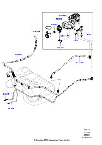 10C Kraftstoffleitungen L359 FREELANDER 2 2006 - 2014 (L359),ULEV II-Vorgabe