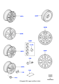 05A Räder L322 RANGE ROVER 2010 - 2012 (L322)