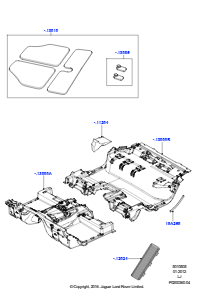 05A Bodenbelag L322 RANGE ROVER 2010 - 2012 (L322)