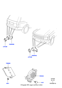 05 Einparkhilfe L322 RANGE ROVER 2010 - 2012 (L322)