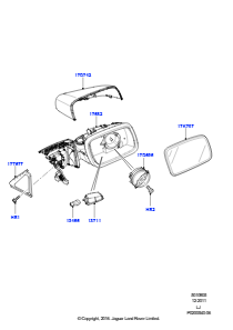 05A Außenspiegel L322 RANGE ROVER 2010 - 2012 (L322)