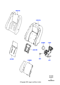 20A Polster, Verkl. & Heiz. - Vorders. L322 RANGE ROVER 2010 - 2012 (L322)