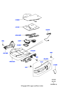 20B Polster, Verkl. & Heiz. - Vorders. L322 RANGE ROVER 2010 - 2012 (L322)