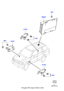 20 Elektronische Dämpferregelung L322 RANGE ROVER 2010 - 2012 (L322),Ohne gepanzertes Fahrzeug