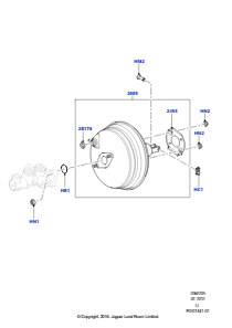 05 Bremsverstärker L322 RANGE ROVER 2010 - 2012 (L322)