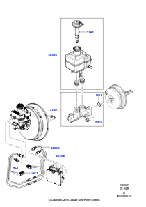 05 Hauptzylinder Bremsanlage L322 RANGE ROVER 2010 - 2012 (L322)
